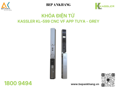 Khóa điện tử Kassler KL–599 CNC VF App Tuya - Grey